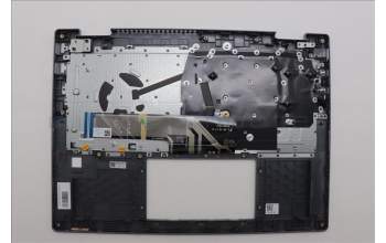 Lenovo 5CB1Q43252 C-Cover with keyboard, Czech Slovakian, Luna Grey, Fingerprint, UK