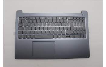 Lenovo 5CB1Q43262 C-Cover with keyboard, Bulgarian, Luna Grey, Backlight, UK