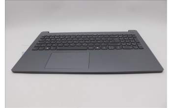 Lenovo 5CB1Q43271 C-Cover with keyboard, German, Luna Grey, Backlight, UK