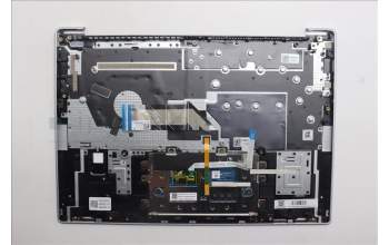 Lenovo 5CB1Q43327 C-Cover with AI keyboard, Greek, Cloud Grey, Backlight, Fingerprint, US