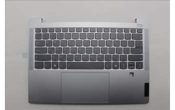 Lenovo 5CB1Q43333 C-Cover with AI keyboard, Hebrew, Cloud Grey, Backlight, Fingerprint, US