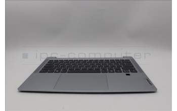 Lenovo 5CB1Q43333 C-Cover with AI keyboard, Hebrew, Cloud Grey, Backlight, Fingerprint, US