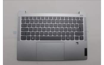 Lenovo 5CB1Q43343 C-Cover with AI keyboard, Nordic, Cloud Grey, Backlight, Fingerprint, UK