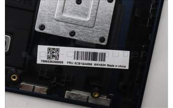 Lenovo 5CB1Q44866 C-Cover with AI keyboard, English, Abyss Blue, Backlight, Fingerprint, US