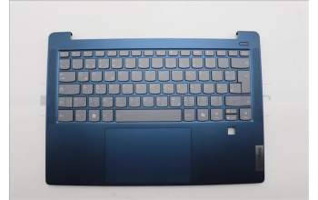 Lenovo 5CB1Q44885 C-Cover with AI keyboard, German, Abyss Blue, Backlight, Fingerprint, UK
