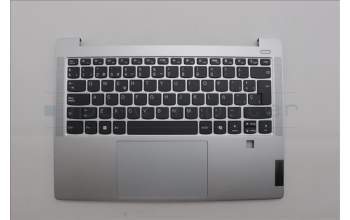 Lenovo 5CB1Q47221 C-Cover with AI keyboard, Spanish, Cloud Grey, Non-Backlight, Fingerprint, UK