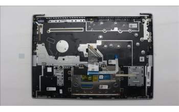 Lenovo 5CB1Q47223 C-Cover with AI keyboard, Portuguese, Cloud Grey, Non-Backlight, Fingerprint, UK