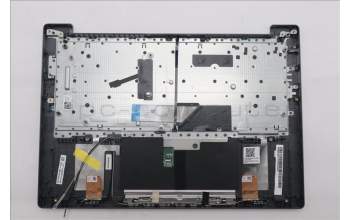 Lenovo 5CB1Q62715 C-Cover with keyboard, Hungarian, Luna Grey, Backlight, UK