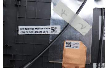 Lenovo 5CB1Q62821 C-Cover with keyboard, English, Luna Grey, Non-Backlight, US