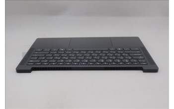 Lenovo 5CB1Q64036 C-Cover with keyboard, Hebrew, Luna Grey, Non-Backlight, US