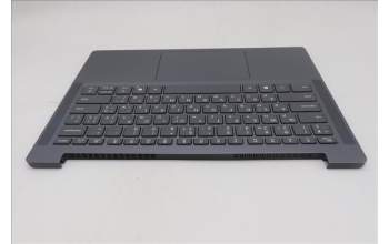 Lenovo 5CB1Q64053 C-Cover with keyboard, Ukraine, Luna Grey, Non-Backlight, US