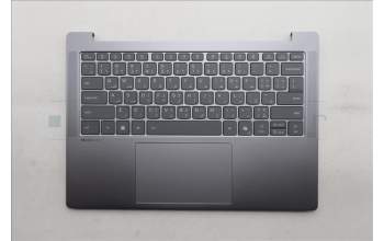 Lenovo 5CB1Q64054 C-Cover with keyboard, Arabic, Luna Grey, Backlight, US