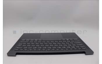 Lenovo 5CB1Q64057 C-Cover with keyboard, Bulgarian, Luna Grey, Backlight, UK