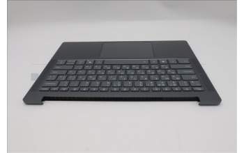 Lenovo 5CB1Q64075 C-Cover with keyboard, Russian, Luna Grey, Backlight, US