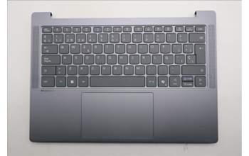 Lenovo 5CB1Q64107 C-Cover with keyboard, Spanish, Luna Grey, Non-Backlight, UK