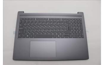 Lenovo 5CB1R07732 C-Cover with keyboard, Bulgarian, Luna Grey, Backlight, 3CELL, UK