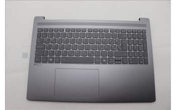 Lenovo 5CB1R07751 C-Cover with keyboard, Slovenian, Luna Grey, Backlight, 3CELL, UK