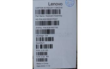 Lenovo 5CB1R07755 COVER UpASSYH83J1 THAI LG 3CELL ML BL