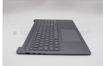 Lenovo 5CB1R07757 C-Cover with keyboard, UK English, Luna Grey, Backlight, 3CELL, UK