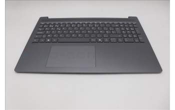 Lenovo 5CB1R07760 C-Cover with keyboard, Belgian, Luna Grey, Non-Backlight, 3CELL, UK