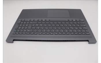 Lenovo 5CB1R07804 C-Cover with keyboard, Italian, Luna Grey, Backlight, 4CELL, UK