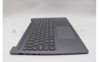 Lenovo 5CB1R07951 C-Cover with keyboard, Russian, Luna Grey, Non-Backlight, 4CELL, US