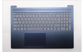 Lenovo 5CB1R07961 C-Cover with keyboard, Belgian, Cosmic Blue, Backlight, 3CELL, UK