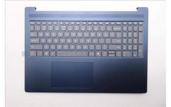 Lenovo 5CB1R07996 C-Cover with keyboard, US English Euro, Cosmic Blue, Non-Backlight, 3CELL, US