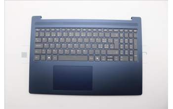 Lenovo 5CB1R08014 C-Cover with keyboard, Switzerland, Cosmic Blue, Non-Backlight, 3CELL, UK
