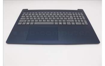 Lenovo 5CB1R08030 C-Cover with keyboard, German, Cosmic Blue, Backlight, 4CELL, UK