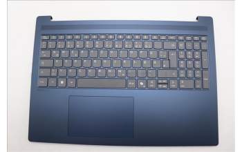 Lenovo 5CB1R08060 C-Cover with keyboard, German, Cosmic Blue, Non-Backlight, 4CELL, UK