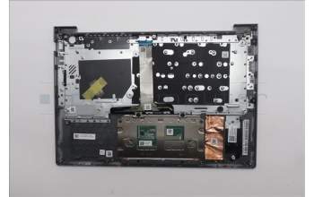Lenovo 5CB1R08669 C-Cover with keyboard, Belgian, Arctic Grey, Non-Backlight, H-series, UK