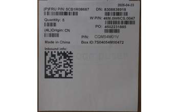 Lenovo 5CB1R08687 C-Cover with keyboard, Ukraine, Arctic Grey, Backlight, H-series, US