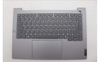 Lenovo 5CB1R08689 C-Cover with keyboard, French, Arctic Grey, Backlight, H-series, US