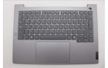 Lenovo 5CB1R08706 C-Cover with keyboard, Spanish, Arctic Grey, Backlight, H-series, UK