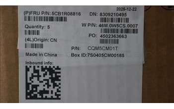 Lenovo 5CB1R08816 C-Cover with keyboard, Slovenian, Arctic Grey, Non-Backlight, H-series, UK