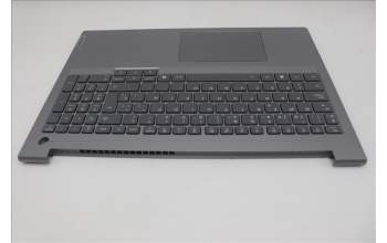 Lenovo 5CB1R08856 C-Cover with keyboard, Spanish, Arctic Grey, Backlight, H-series, UK