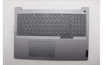 Lenovo 5CB1R08861 C-Cover with keyboard, French, Arctic Grey, Backlight, H-series, US