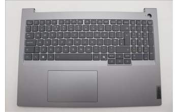 Lenovo 5CB1R08876 C-Cover with keyboard, UK English, Arctic Grey, Backlight, H-series, UK