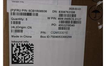 Lenovo 5CB1R08936 Tastatur inkl. Topcase ASM_EURO ENGW21SHAGBL U