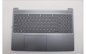 Lenovo 5CB1R08998 C-Cover with keyboard, Greek, Luna Grey, Backlight, US