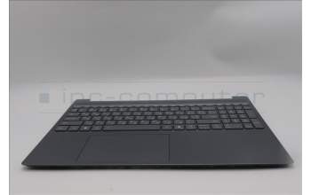 Lenovo 5CB1R09016 C-Cover with keyboard, Ukraine, Luna Grey, Backlight, US