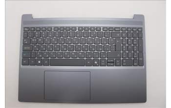 Lenovo 5CB1R22353 C-Cover with keyboard, Bulgarian, Luna Grey, Non-Backlight, UK