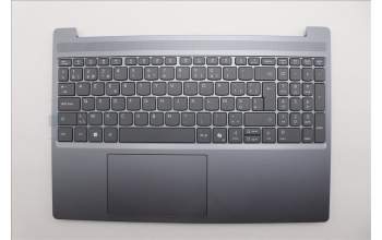 Lenovo 5CB1R22357 C-Cover with keyboard, Belgian, Luna Grey, Non-Backlight, UK