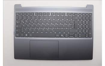Lenovo 5CB1R22372 C-Cover with keyboard, German, Luna Grey, Non-Backlight, UK