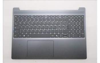 Lenovo 5CB1R22378 C-Cover with keyboard, Italian, Luna Grey, Non-Backlight, UK