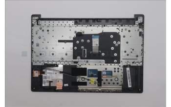 Lenovo 5CB1R22407 C-Cover with keyboard, Ukraine, Luna Grey, Non-Backlight, US