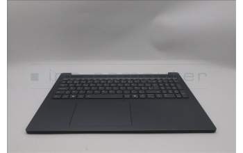 Lenovo 5CB1R22505 C-Cover with keyboard, Belgian, Luna Grey, Backlight, UK