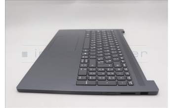 Lenovo 5CB1R26652 C-Cover with keyboard, Slovenian, Luna Grey, Non-Backlight, UK
