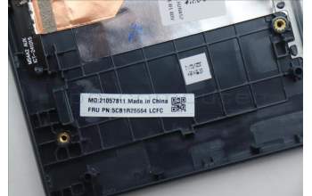 Lenovo 5CB1R26664 C-Cover with keyboard, Czech Slovakian, Cosmic Blue, Backlight, UK